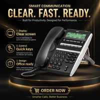 Téléphone numérique à clavier remis à neuf NEC DT300 DTL-12D-1P / DTL-24D-1P pour NEC UNIVERGE SV8100 SV9100 PABX