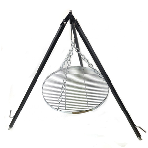 <span class=keywords><strong>Grille</strong></span> de barbecue triangulaire en acier inoxydable DaS, multifonctionnelle, réglable, <span class=keywords><strong>ronde</strong></span>, pour l'extérieur - Product Image 3