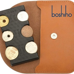 Boshiho Customized PU Leather Vintage Open Durable Travel <b>Coin</b> <b>Case</b> Pouch Portable Unisex Purse Storage Compartment Holder - Product Image 4