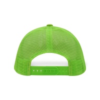 Gorra de malla de camionero Lisa ajustable al por mayor, gorra de malla con logotipo de parche bordado 3D, gorra de camionero de sarga de algodón