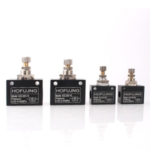 ASC200-08 ASC100-06ชุด ASC ASC300-15 ASC300-10ควบคุมการไหลของอากาศแบบ PNEUMATIC ทางเดียว - Product Image 3