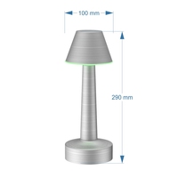 Lampe de Table led en métal Tuya, jeu veilleuse, contrôle par téléphone, pour les salles de séjour, les chambres et le Camping