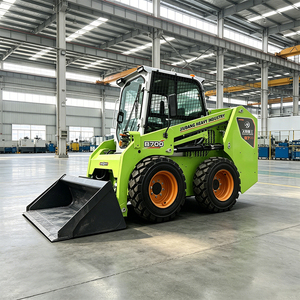 Mini-chargeuse compacte ASV JIUBANG avec pelle rétrocaveuse, système hydraulique intégral PLC, garantie 1 an, transmission à engrenages - Product Image 2