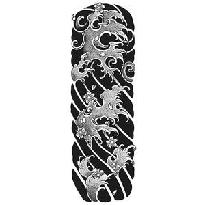 Tatuaje Temporal 3D Realista de León para Brazo Completo, Resistente al Agua, para Hombre - Product Image 3