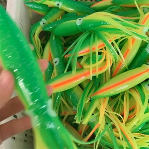 Señuelo de pesca de calamar con bombilla de 8 pulgadas, cabeza de bombilla de pesca de curricán, concha de calamar, Señuelos de Pesca en alta mar para Marline azul y atún - Product Image 6