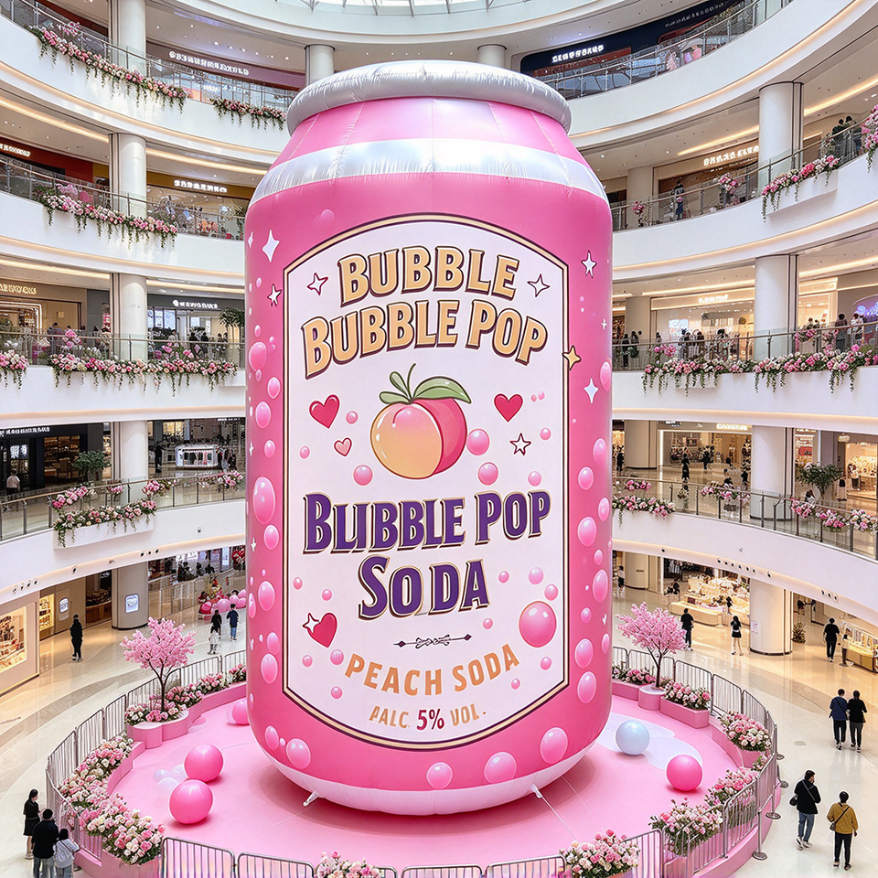 Custom Inflatable Beverage Can Large Promotional Display Thermal ...