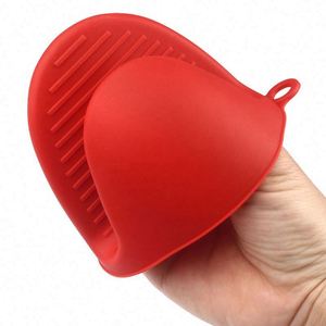 Silicone Heat Resistant Gloves Cooking Pinch Gloves Finger Protector Pot Holder for <b>Kitchen</b> - Product Image 1