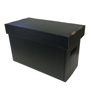 Étiquette personnalisée OEM écologique et recyclable pour boîtes de rangement de bandes dessinées en carton blanc, noir, marron, impression quadricolore - Product Image 5