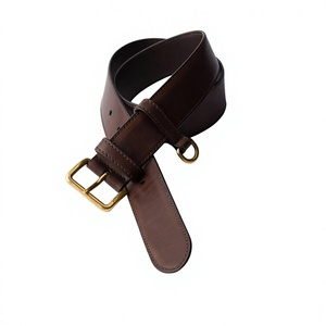 Cinturón de Cuero Vacuno 100% Auténtico, Estilo Vintage, con Hebilla de Acero, Impermeable, Ecológico, Duradero y Ligero - Product Image 6