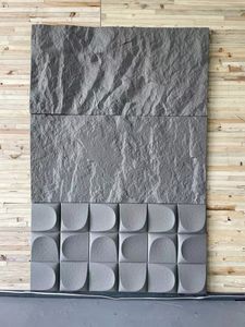 PU château culturel pierre moule extérieur mur brique Villa Art artificiel brique moule européen Simulation pierre moule - Product Image 2