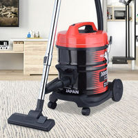 Aspirateur industriel multifonctionnel humide et sec 2000W à forte aspiration avec seau en acier inoxydable