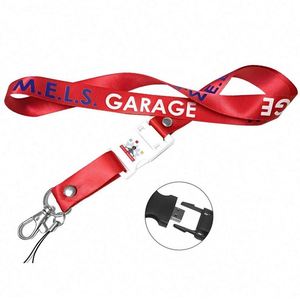 Cordón para el Cuello con Porta Identificación de Poliéster y Logotipo Personalizado al por Mayor - Product Image 3