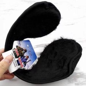 Winter Plush Earmuffs With Dots Pattern For Women Adult Warm <b>Ear</b> <b>Covers</b> Back Mounted Winter Season Use - Product Image 3