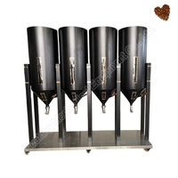 Silo di stoccaggio in acciaio per chicchi di caffè verde distributore di cereali e chicchi di caffè Dispensador eco-friendly chicco di caffè