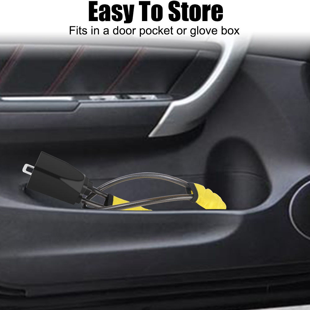 Universal Car Steering Wheel Lock - Anti-Theft Security Device for Vehicles | YARUI Technology