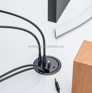 ฮับเดสก์ท็อปสำนักงานพร้อมพอร์ต USB 3 พอร์ต รองรับพอร์ตเสียงหูฟังสำหรับแท่นเชื่อมต่อคอมพิวเตอร์ USB3.0 HUB - Product Image 5