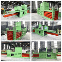 Compacteur horizontal de carton, presse à balles hydraulique pour déchets de carton, de mousse et de papier, et pour PET
