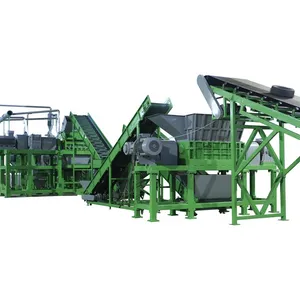 automatic tire recycling machine used tire recycling