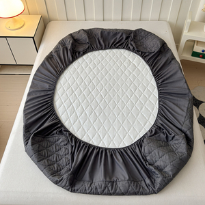 <span class=keywords><strong>Protège</strong></span>-<span class=keywords><strong>matelas</strong></span> Hôtelier pour Lit Simple, Double, King Size – <span class=keywords><strong>Housse</strong></span> <span class=keywords><strong>Imperméable</strong></span> <span class=keywords><strong>en</strong></span> Polyester Tricoté 100% – <span class=keywords><strong>Drap</strong></span>-<span class=keywords><strong>housse</strong></span> Uni 400TC - Product Image 5