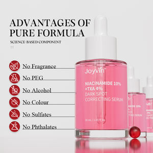 Groothandel Niacinamide 10% TXA 4% Donkere Vlekken Corrector Serum Verheldering Gelijkmatige Huidtint Geurloos voor Volwassenen - Product Image 5