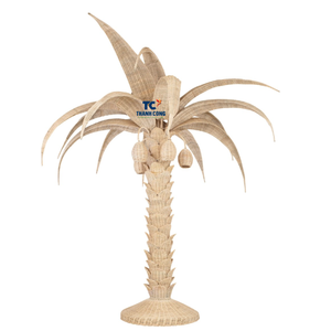 Árbol de coco de ratán 100% de alta calidad para mesa decorativa hogar Assesories decoración hecha a mano de proveedores de Vietnam - Product Image 2