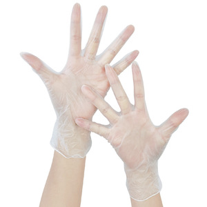 Blue Guard Disposable <b>Gloves</b> Vinyl Food Grade Oil Resistant Flexible Household One Time Use For Food Processing Industry Picnic - Product Image 1
