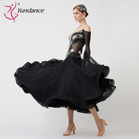 Robe de danse de salon standard internationale personnalisée B-23155, nouvelle, de haute qualité, en soie perlée, robes de danse de salon à vendre