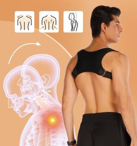 Correcteur de posture avancé avec sangles réglables pour le soutien des épaules et du dos, redressement de la colonne vertébrale et soulagement de la douleur chronique - Product Image 1