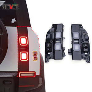 Black Taillight Assembly LED Reverse <strong>Light</strong> 2020-2026 Dynamic <strong>Driving</strong> <strong>Light</strong> 453123507 for Land Rover New Defender 90 110 130 - Product Image 1