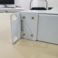 Panel de Conexiones de Fibra Óptica Tipo Rotatorio para Montaje en Rack de 19 Pulgadas, 12-96 Puertos, con Bandeja de Empalme, Acero Laminado en Frío, FTTH FTTX