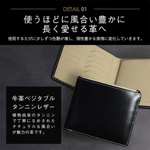 Japanese Style Oiled Leather <b>Wallet</b> 6 In <b>Men's</b> <b>RFID</b> Blocking Multifunctional Card Holder Solid Color Everyday Use - Product Image 2