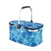 Panier de pique-nique extérieur pour aliments et boissons, sac isotherme pliable et grand format de 30L