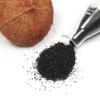 Charbon actif de coque de noix de coco haute pureté pour le traitement de la purification des métaux lourds dans les eaux souterraines ANS YK-LB