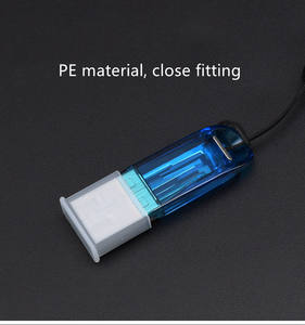 จุกพลาสติก USB ป้องกันฝุ่นของผู้ชาย,ฝาป้องกัน USB PE <span class=keywords><strong>Ca</strong></span> ขนาดใหญ่สำหรับผู้บริโภคแป้นพิมพ์ U - Product Image 6