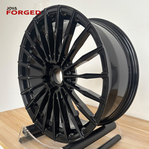 Jantes multibranches noires brillantes pour roues Is200t de 19 pouces 5x114.3, 4 pièces en alliage d'aluminium forgé, neuves, 20 mm - Product Image 2