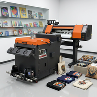 Máquina de Impresión DTF de 70 cm con Cabezal de Impresión Dual, Limpieza Automática del Cabezal, Película PET para Impresión Textil de Logotipos Personalizados en Prendas