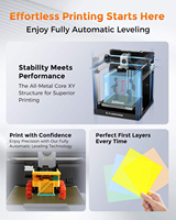 Flashforge AD5X 3D打印机 多色4色FDM 3D打印机 高速600mm/s 自动调平桌面3D打印机批发