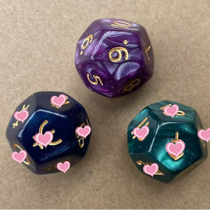 ลูกเต๋าหลายหน้า12ด้านโหราศาสตร์บอร์ดเกมไพ่ทาโรต์ลูกเต๋าทำนายกลุ่มดาว - Product Image 5