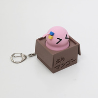 Clavier mécanique Fidget Clicker imprimé en 3D, vente en gros d'usine, logo personnalisé, jouet anti-stress sensoriel, porte-clés