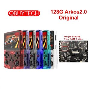 เครื่อ<span class=keywords><strong>ง</strong></span>เล่นเกมพกพา Arkos 2.0 R36S รุ่นดั้งเดิม 128G ชิปคู่ หน้าจอ 3.5 นิ้ว ความจุ 64G รอ<span class=keywords><strong>ง</strong></span>รับเกมมากกว่า 20000 เกม - Product Image 1