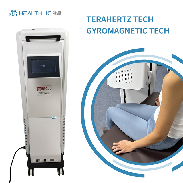 Pain Relief Floor Standing Terahertz 2.45GHz Wellness Tower Rotating Magnetic Heat 1500W 660nm Red Light Spa CE RoHS