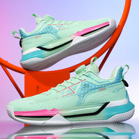 Fournisseur de chaussures Printemps Automne Chaussures de basket-ball pour enfants Garçons Ultra-légères Semelle souple Antidérapante Respirante Chaussures de course
