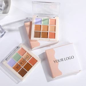 Logo personnalisé visage fond de teint crémeux correcteur marque privée haute couverture correcteur sous les yeux maquillage correcteur Palette - Product Image 1