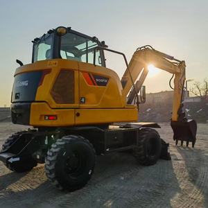 Nouvelle marque chinoise Liugong Mini-excavatrice 6 tonnes LiuGong 906F / LiuGong 906 CLGW 906 Excavatrice sur roues à vendre - Product Image 4