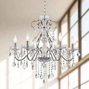 Lustre Led suspendu en cristal, design moderne et simpliste, éclairage d'intérieur, <span class=keywords><strong>luminaire</strong></span> de plafond, 3 anneaux, idéal pour un salon ou une <span class=keywords><strong>salle</strong></span> à <span class=keywords><strong>manger</strong></span> - Product Image 6