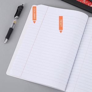 สมุดโน้ตพิมพ์ลายตามสั่ง ขนาดตามสั่ง ราคาถูก สมุดแบบฝึกหัดนักเรียน สมุดจดงานขาวดำ - Product Image 5
