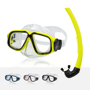 Máscara <span class=keywords><strong>de</strong></span> buceo antiniebla con logotipo personalizado, <span class=keywords><strong>gafas</strong></span> <span class=keywords><strong>de</strong></span> natación <span class=keywords><strong>de</strong></span> vidrio templado con <span class=keywords><strong>tubo</strong></span>, equipo <span class=keywords><strong>de</strong></span> esnórquel submarino, venta al por mayor - Product Image 5