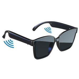 Headset Wireless Sports Headphones Stereo Handsfree Earphones Mp3 Music Player China <b>Glasses</b> Smart Sunglasses <b>Camera</b> and Calling - Product Image 2