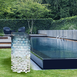 Q007 moderne loisirs Art réception bureau Transparent résine salon meubles empilés glace inspiré avant écoles supermarchés - Product Image 3