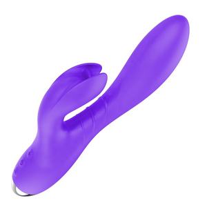 2020 Best Seller USB Ricaricabile Doppia 10 Velocità di Massaggio Bunny Vibratore Del Coniglio Dildo per la Femmina Giocattoli Del Sesso Delle Donne - Product Image 5